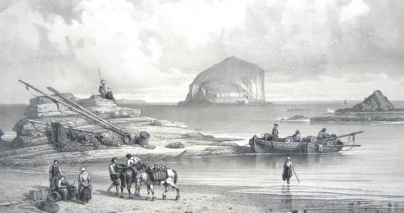 Canty Bay, North Berwick c1840